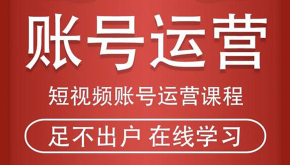 短视频账号运营课程：从话术到短视频运营再到直播带货全流程，新人快速入门-零点项目大全