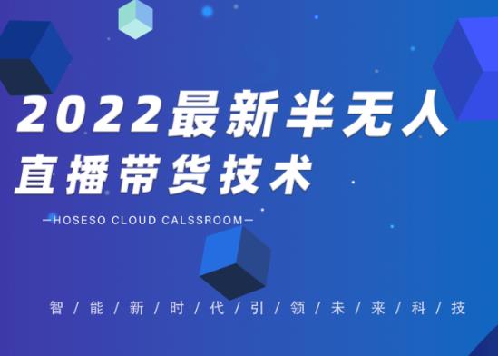 禾兴社·2022最新抖音半无人直播带货技术及卡直播广场玩法，价值699元-零点项目大全