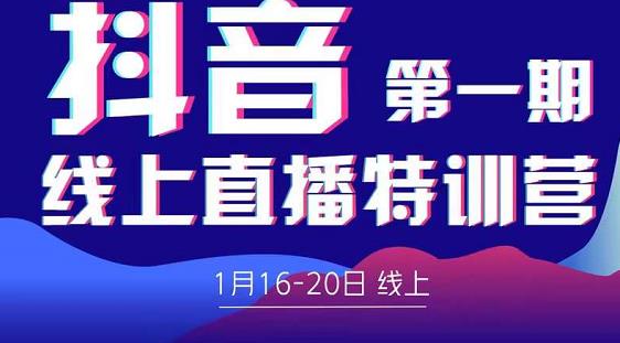 2022美尊学堂-抖音直播线上特训营价值4980元-零点项目大全