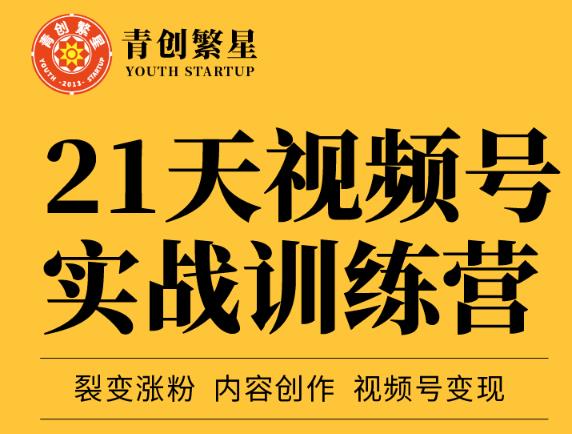 张萌21天视频号实战训练营，裂变涨粉、内容创作、视频号变现 价值298元-零点项目大全