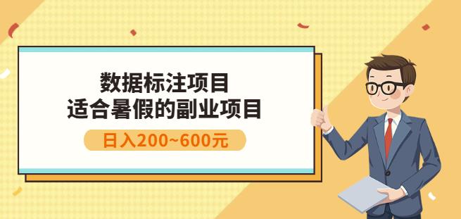 副业赚钱：人工智能数据标注项目，简单易上手，小白也能日入200+-零点项目大全