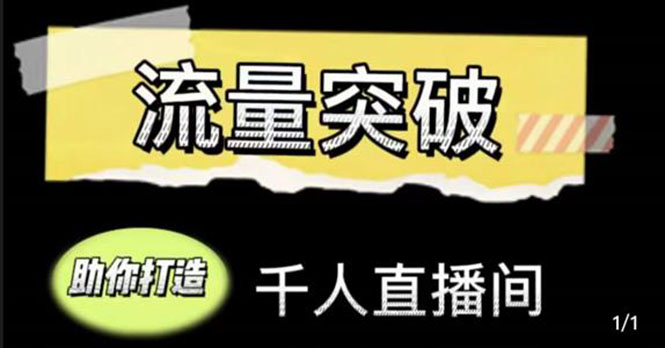 直播运营实战视频课，助你打造千人直播间（14节视频课）-零点项目大全