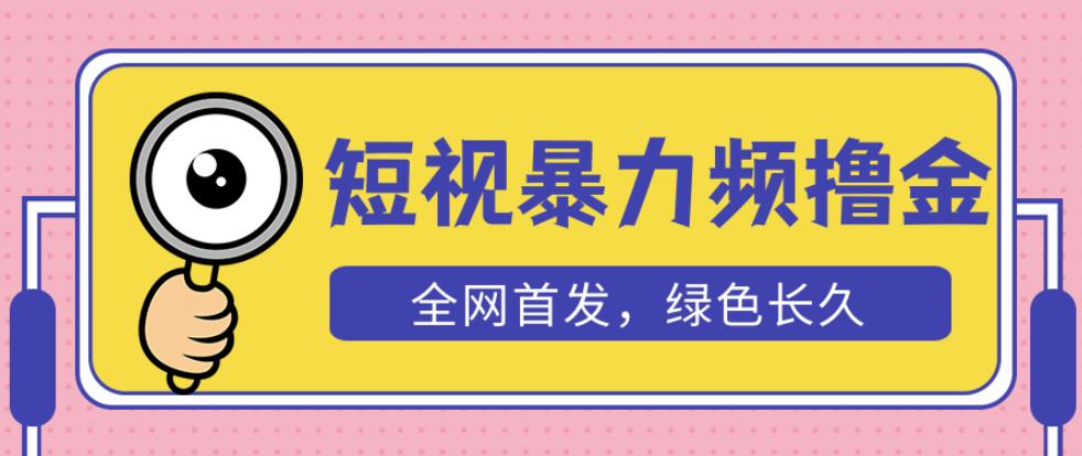 外面收费1680的短视频暴力撸金，日入300+长期可做，赠自动收款平台-零点项目大全