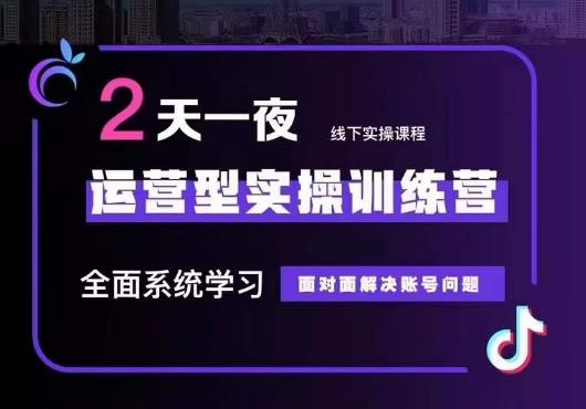 5月22-23线下课运营型实操训练营，全面系统学习，从底层逻辑到实操方法到千川投放-零点项目大全