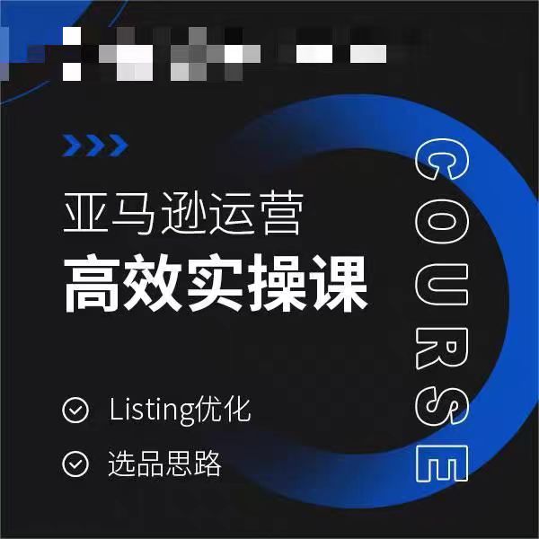 亚马逊运营高效实操课，Listing优化，选品思路-零点项目大全