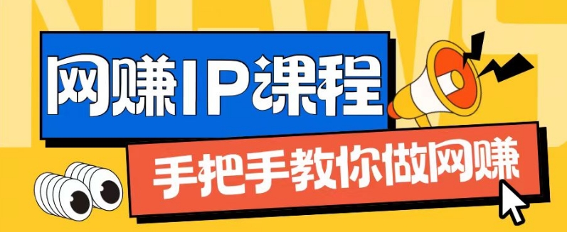 ip合伙人打造1.0，从0到1教你做网创，实现月入过万【揭秘】-零点项目大全