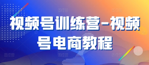 视频号训练营-视频号电商教程-零点项目大全