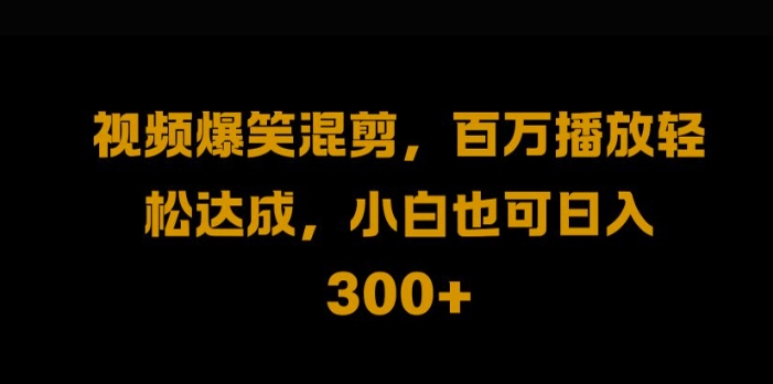 视频号零门槛，爆火视频搬运后二次剪辑，轻松达成日入1k【揭秘】-零点项目大全